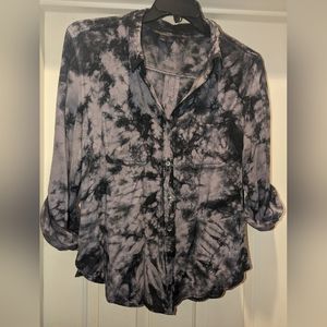 Rock Republic women's tie dye button up size L
